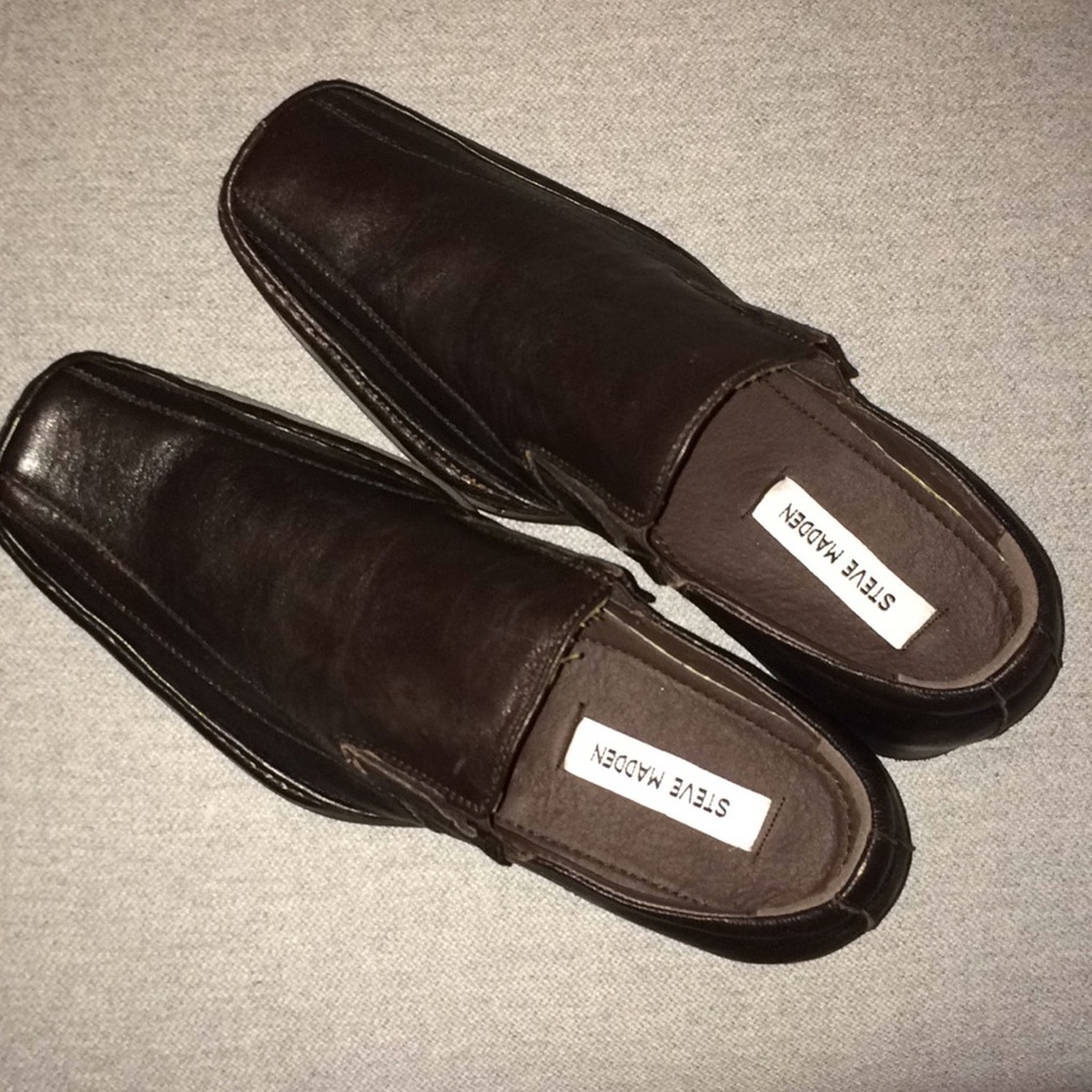 Brand New Steve Madden Leather Shoes